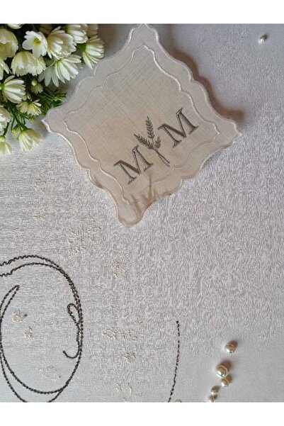El Emeği Söz Tepsisi, Nişan Tepsisi, Damat Tepsisi için 1 adet tepsi örtüsü, ...