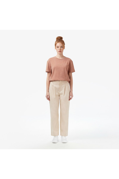 Lacoste Kadın Regular Fit Pembe Pantolon