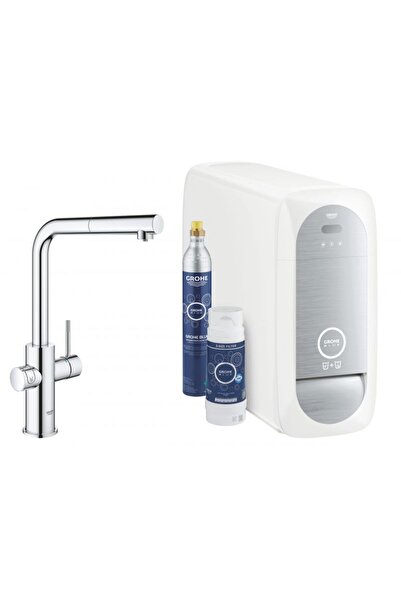 Grohe Blue Home 31539000 βρύση κουζίνας, 3/8 ίντσας, ψηλό στόμιο, για ανθρακο...