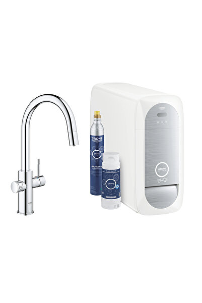 Grohe Blue Home σετ κουζίνας 31541000, 3/8, ψηλή κάνουλα, Τύπου C, διπλός έλε...