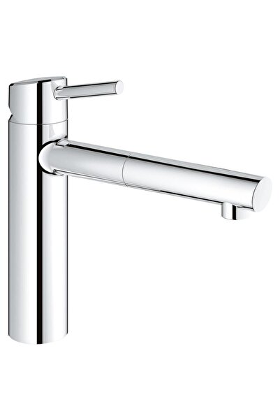 Grohe Concetto μπαταρία κουζίνας με αποσπώμενο ντους, μονοχειριστήριο, 1/2, μ...