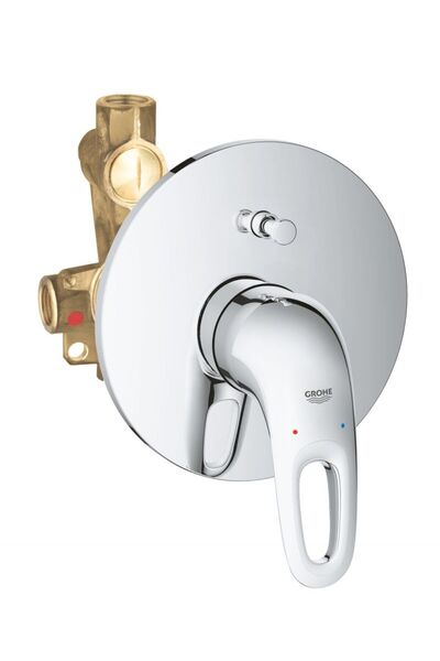 Grohe Μονάδα ελέγχου Eurostyle 33637003, 1/2 ίντσα, εντοιχιζόμενη, 2 εξόδους,...