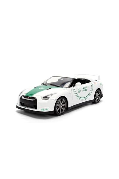 Jada Dubai Police 2009 Nissan GR-R 1:18 9337030314R00