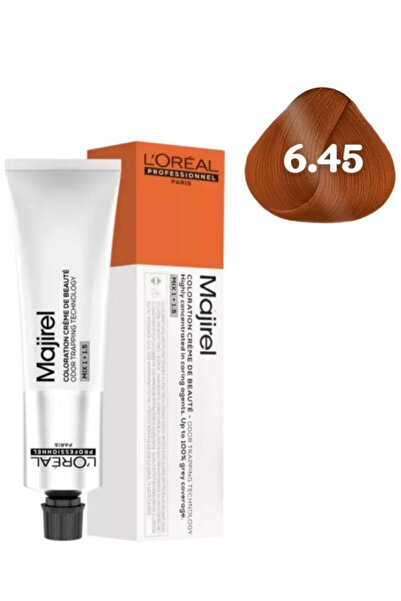 L'oreal Professionnel Majirel 6.45 Koyu Kumral Bakır Akaju 60 ml Saç Boyası