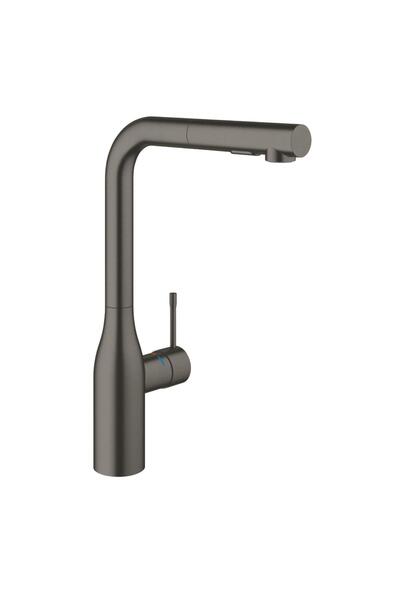 Grohe Essence 30270AL0 βρύση κουζίνας, μονομοχλική, με ψηλή κάννη, Βουρτσισμέ...