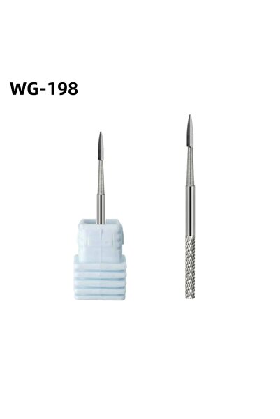 choice2 WG198 1Pcs Tungsten Carbide Nail Drill Bits Nails Electric Files Tool...