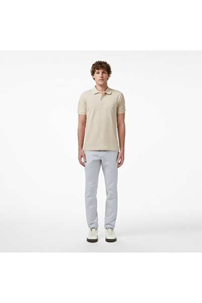 Lacoste Erkek Slim Fit Gri Chino Pantolon