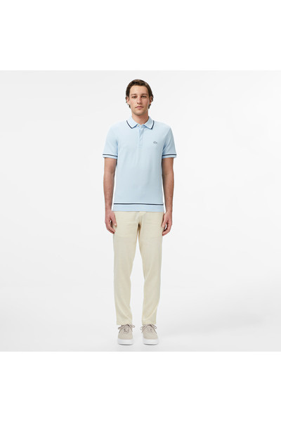 Lacoste Erkek Tapered Fit Krem Chino Pantolon