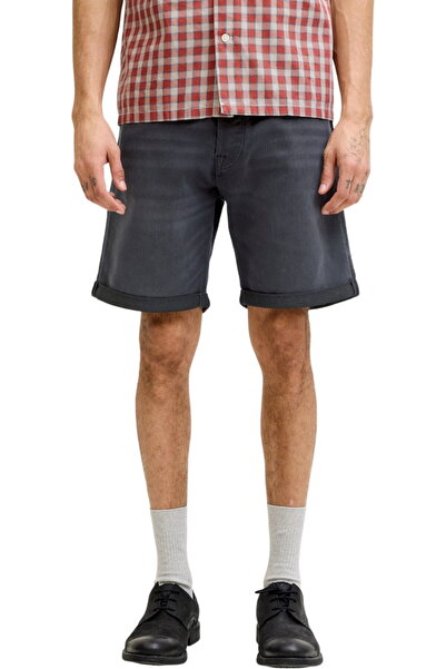 Jack & Jones JACK &JONES Rick Con 720 SN blugi scurți - 12224130-Denim Negru