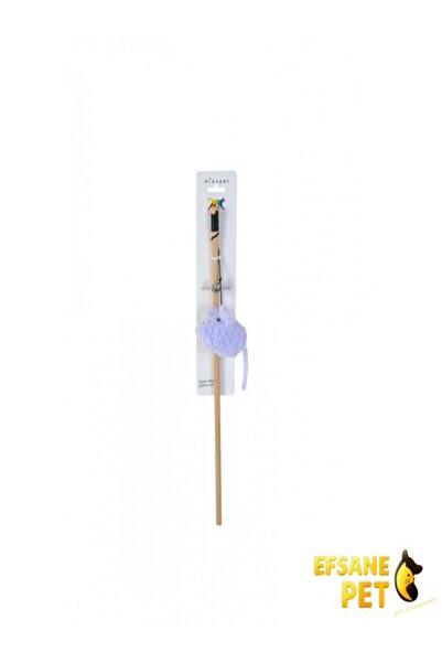 EFSANE PET Hand-Knitted Catnip Mouse Cat Fishing Rod