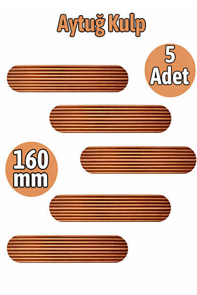 Badem10 Aytuğ 5 τεμάχια λαβή συρταριού σε σχήμα τριαντάφυλλου 160 χιλιοστά, ο...