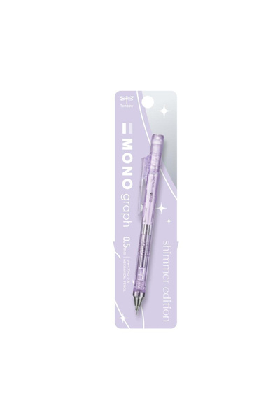 Tombow Mono Graph Shimmer Edition Mekanik Kurşun Kalem 0,5mm Mor
