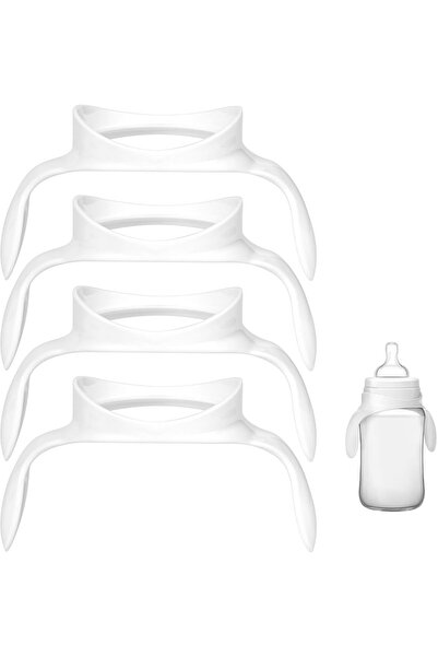 Arabest 4-Piece Ergonomic Bottle Handles,Anti-Colic Bottle Compatible,BPA-Fre...