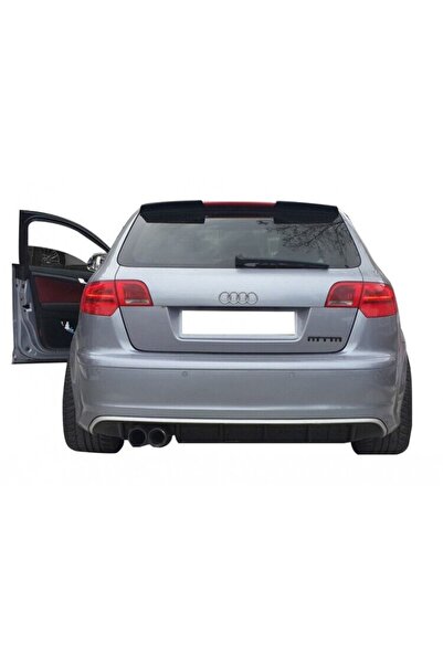 AksoyTuning Audi A3 8P Hb 5 Kapı 2005 - 2012 Uyumlu Yedek Parça Rs Spoiler Pl...