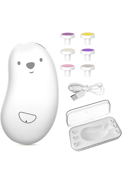 Arabest Electric Baby Nail Trimmer with LED Light,Rechargeable,for Newborn & ...