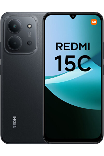 Xiaomi Redmi 15C Διπλή LTE 128GB 4GB RAM Μεσάνυχτα (NFC) Μαύρο