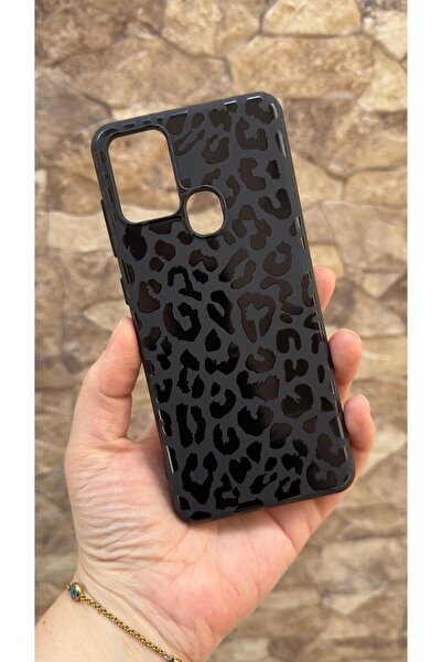 Vip Case Samsung Galaxy A21s Uyumlu Leopar Desenli Silikon Darbe Emici Klasik...