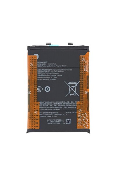 Asia Xiaomi Poco F7 Uyumlu Pil Batarya Bm71 7550 Mah