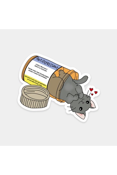 The Sticker Story. ملصق طبي للقطط