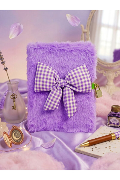 Bam Ριγέ βελούδινο σημειωματάριο με κορδέλα 80 φύλλα 21x15 εκ.