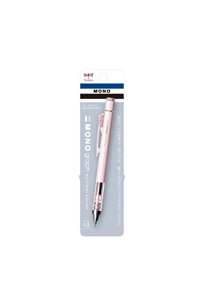 Tombow Mono Graph Neutral Mekanik Kurşun Kalem 0,5mm Mat Pembe