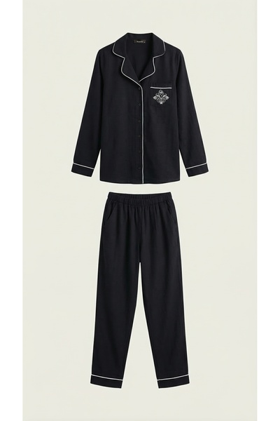 Minteks Σετ πιτζάμες Alvora 100% Compact Muslin