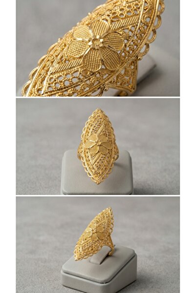 CİHAN GOLD 22 Ayar Hint Model Yüzük