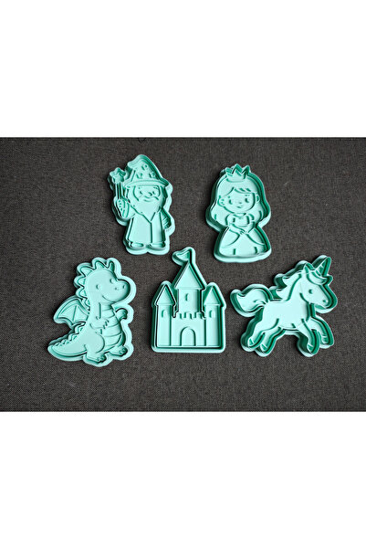CESTOPİENO Fairy Tale Set Cookie Mold 10 cm Dough Sculpting Set /Cookies/Cera...