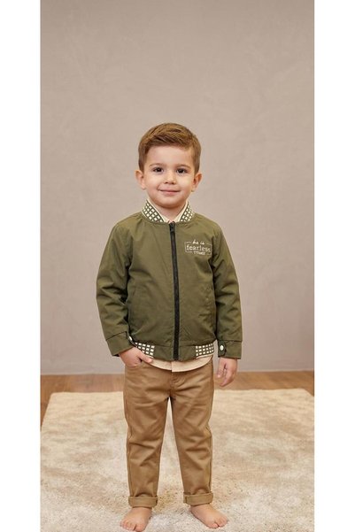 MOMOİRO 4-Piece Men's Suit Jacket-Shirt-Knitwear Vest and Pants