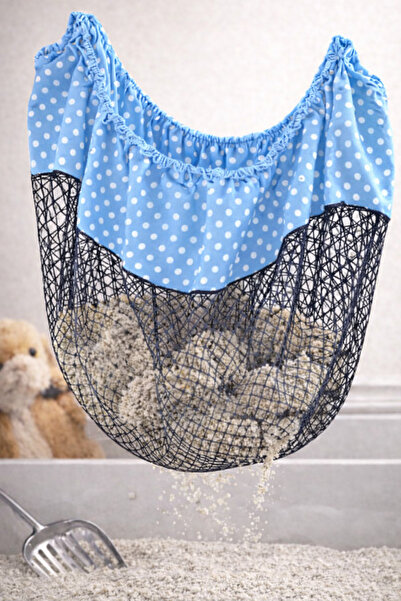 EFSANE PET Pratik Fileli Kedi Tuvalet Torbası 3"lü