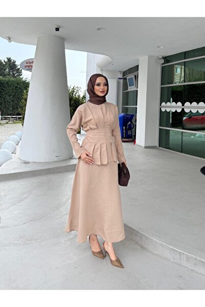 butik hira Σετ με φούστα που δένει στη μέση