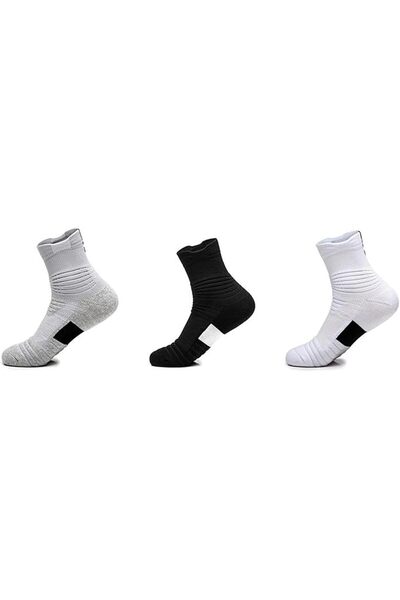 Arabest Compression Socks for Men and Women, 20-30 mmHg, Breathable Sports So...