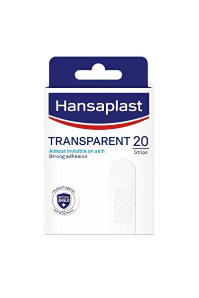 Hansaplast ضمادات شفافة قابلة للتنفس وغير لاصقة، تبدو شبه غير مرئية على الجلد...