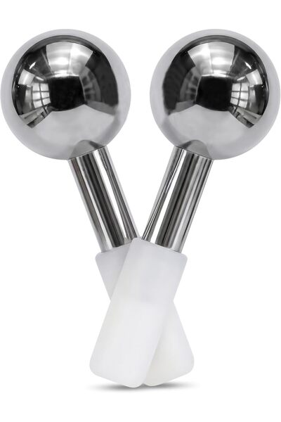 Arabest 316 Stainless Steel Ice Globes,Facial Massage Tools,Deep Cooling,Dual...