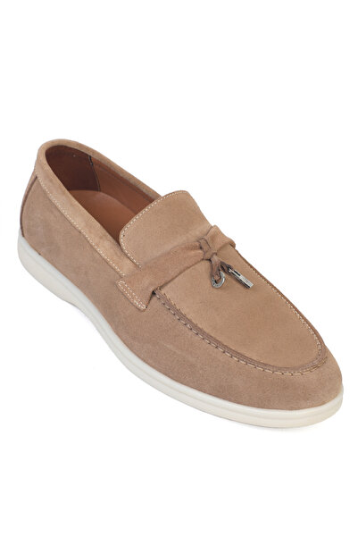 Capone Outfitters Ανδρικά Loafer Παπούτσια από Γνήσιο Δέρμα Suede