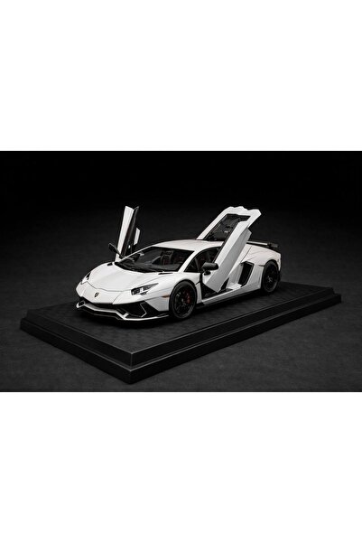 scntoys نموذج سيارة لامبورغيني أفينتادور SV المصنوعة من المعدن المصبوب مع أبو...