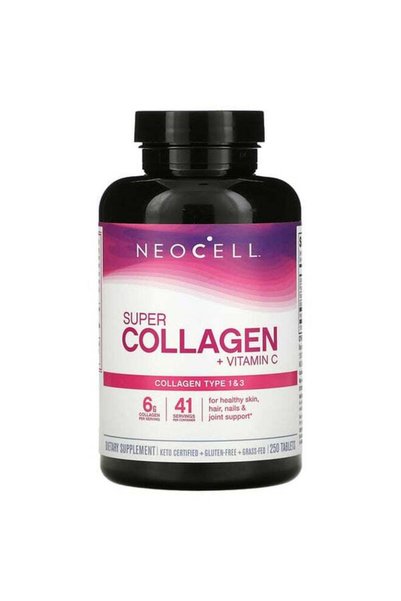 Neocell Super Collagen +C Dietary Supplement - 250 Tablets