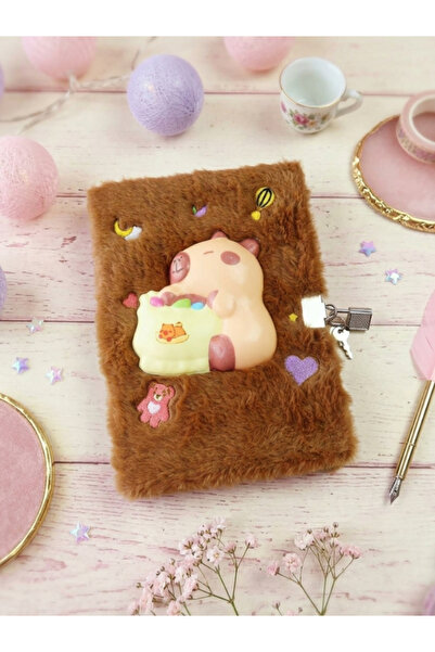 Bam Ριγέ βελούδινο σημειωματάριο με κορδέλα 80 φύλλα 21x15 εκ.