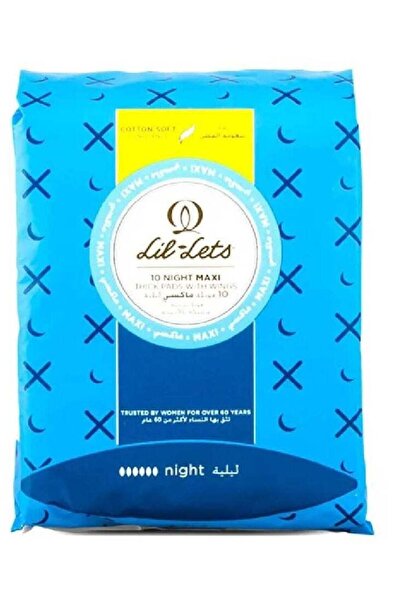 Lil-Lets - Maxi Pads - Night - 10'S