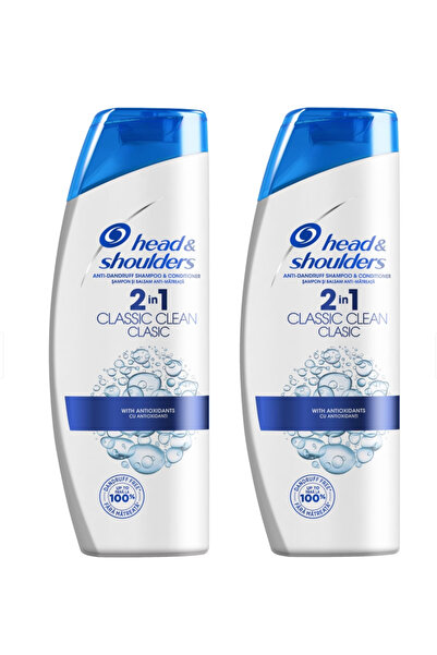 Head & Shoulders 2 x Σαμπουάν Head&Shoulders Classic Clean 2-σε-1 για κανονικ...