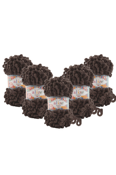 Alize Puffy Fine (ΜΕ ΜΙΚΡΟ ΚΥΚΛΙΚΟ ΤΕΛΕΙΟ) Νήμα για πλέξιμο στο χέρι, Συσκευα...