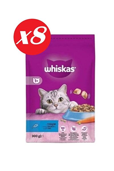 Whiskas Ton Balıklı ve Sebzeli Yetiş. Kedi M.300gr Set 8'li