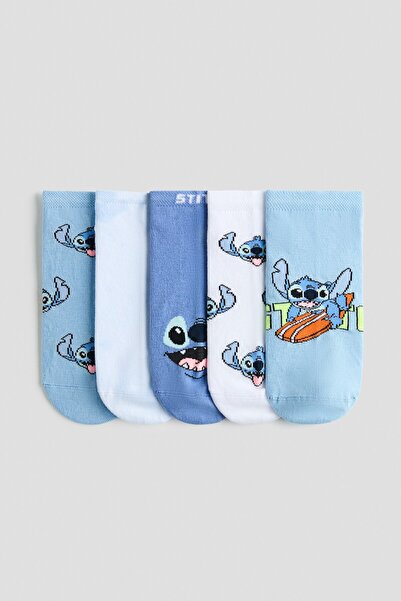 H&M 5'li Patik Çorap