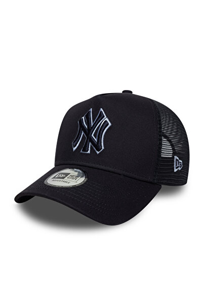 NEW ERA Outline Ef Trucker Neyyan Navy Blue Hat