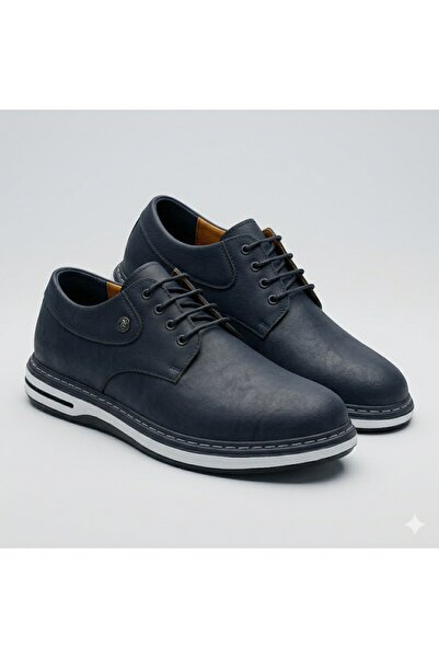 KİNDEP Laci̇ Daily Men's Shoes with Gel Insole and Laces