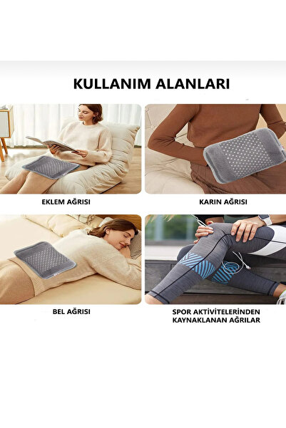 batcell Elektrikli Sıcak Su Torbası Şarjlı – Uzun Süre Sıcak Tutan, Güvenli ve Taşınabilir