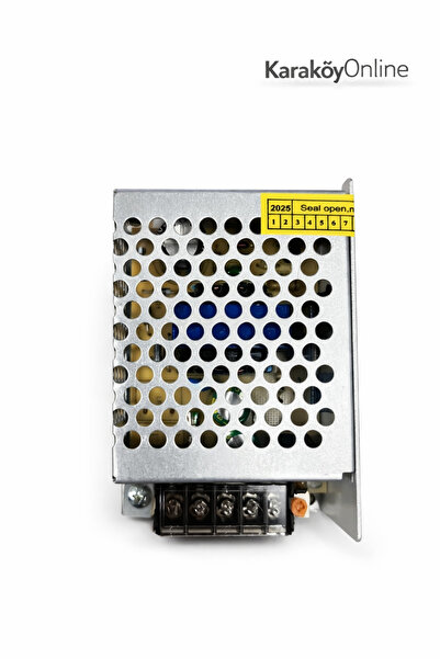 KaraköyOnline 24V 1A Metal Kasa Adaptör Trafo LED Driver 24W Trafo Güç Kaynağı