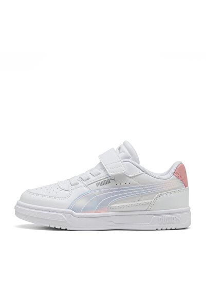 Puma Caven III Holo 2.0 Ac+Ps Çocuk Beyaz Sneaker