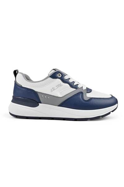 Tmall Men's sports shoes, textile, B4053, White with Blue