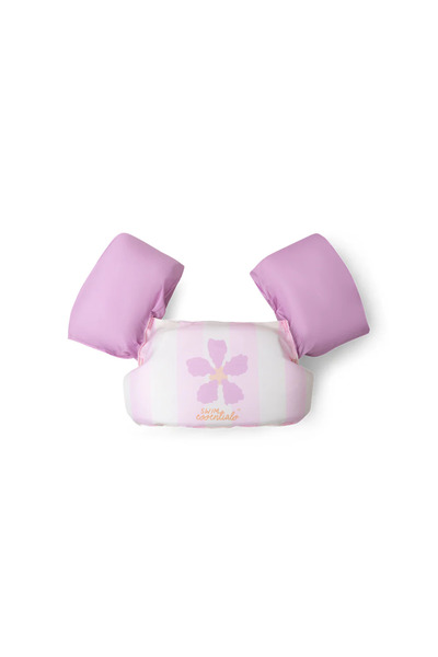 Swim Essentials Pink Flower Market Puddle Jumper Kolluklu Yüzme Yeleği 2-6 Yaş